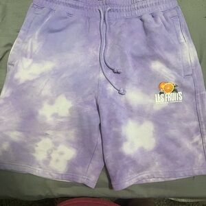 H & M Purple Tie-Dye Men's Shorts